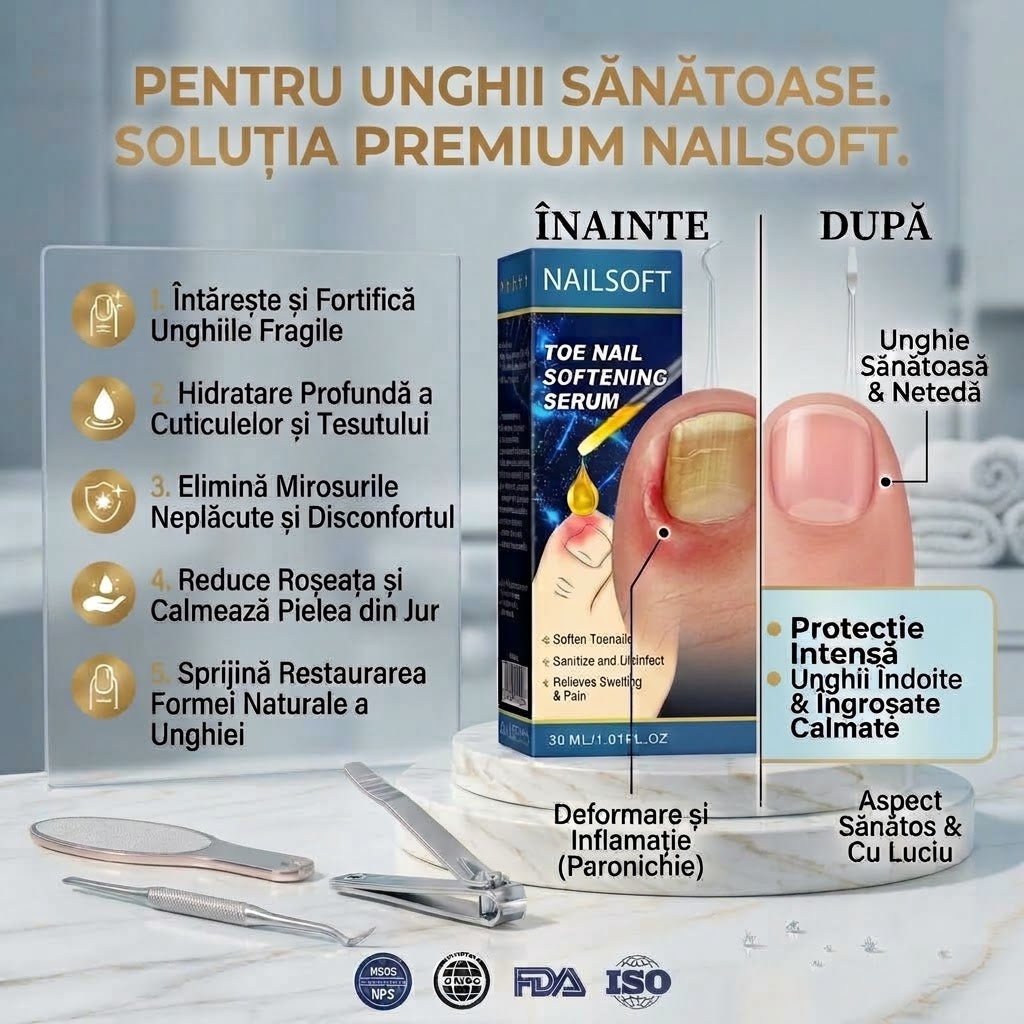 NailSoft-Îngrijire simplă pentru unghii dificile, direct la tine acasă. - Ralex Store